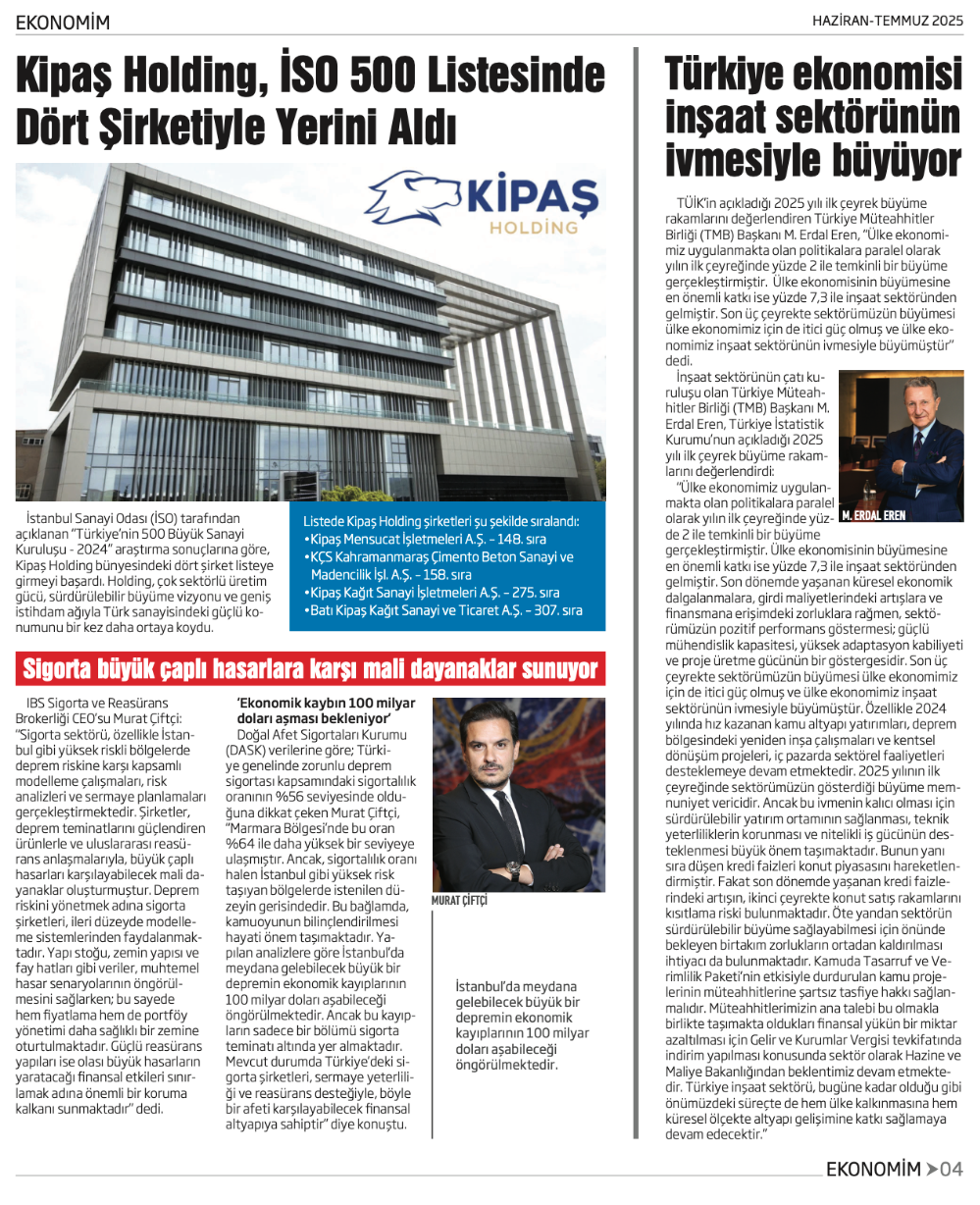 EKONOMİM Temmuz Sayısı Çıktı!